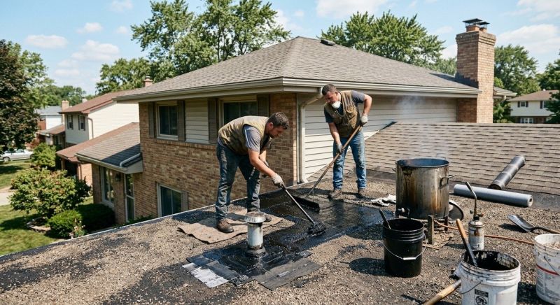 Tar Roof Repair in Salem, OH