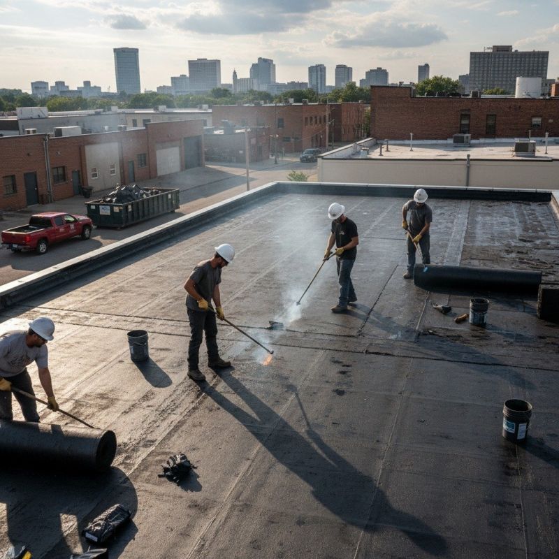 Tar Roof Replacement in New Middletown, OH