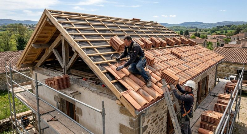 Tile Roof Installation in Berlin Center, OH