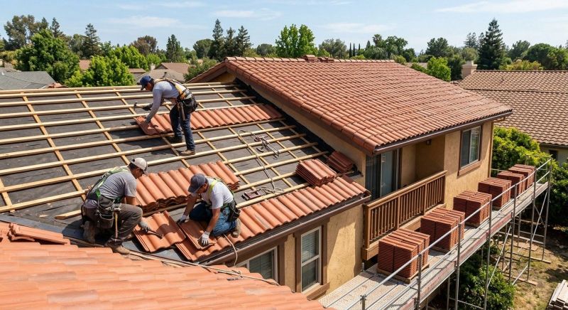 Tile Roof Installation in Salem, OH