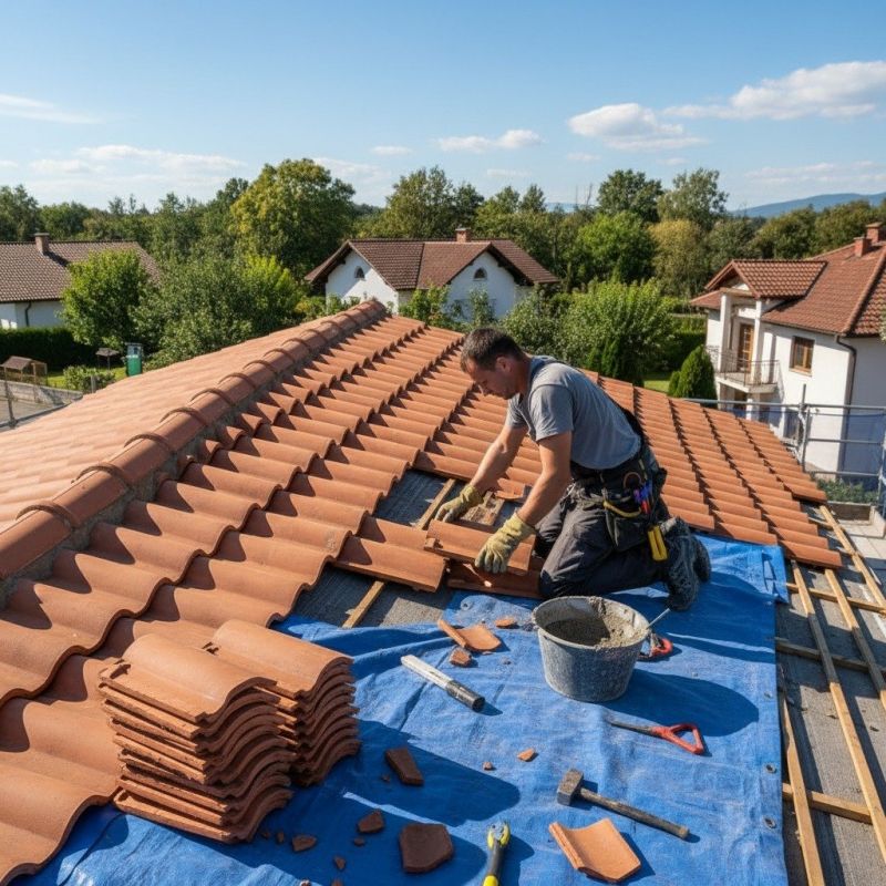 Tile Roof Repair in Beloit, OH