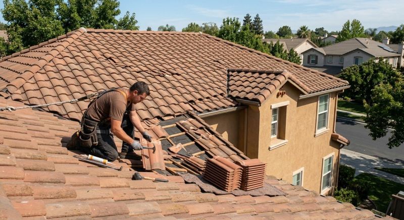 Tile Roof Repair in Berlin Center, OH
