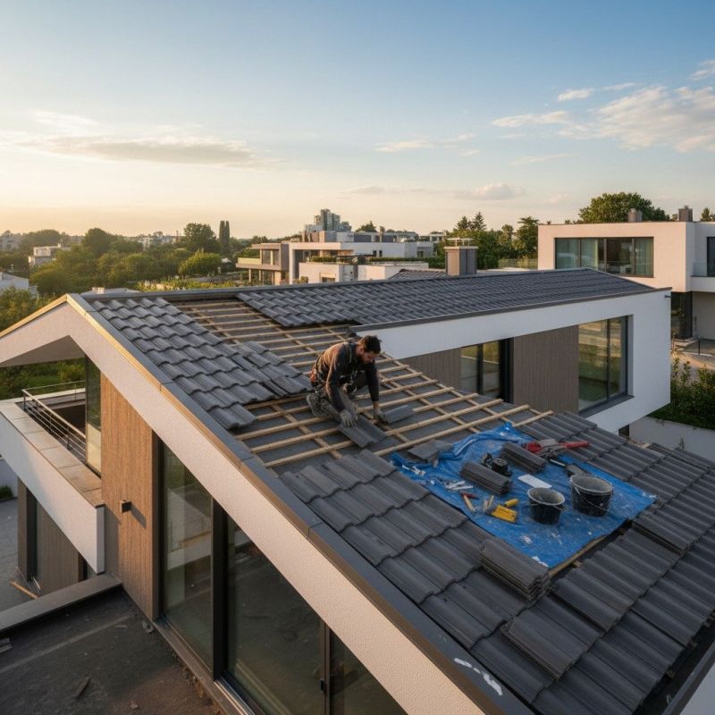 Tile Roof Repair in Deerfield, OH