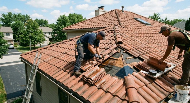 Tile Roof Repair in Deerfield, OH