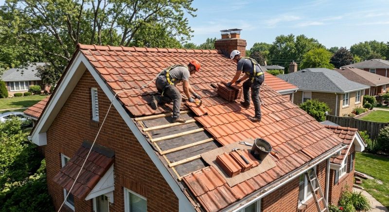 Tile Roof Repair in East Canton, OH