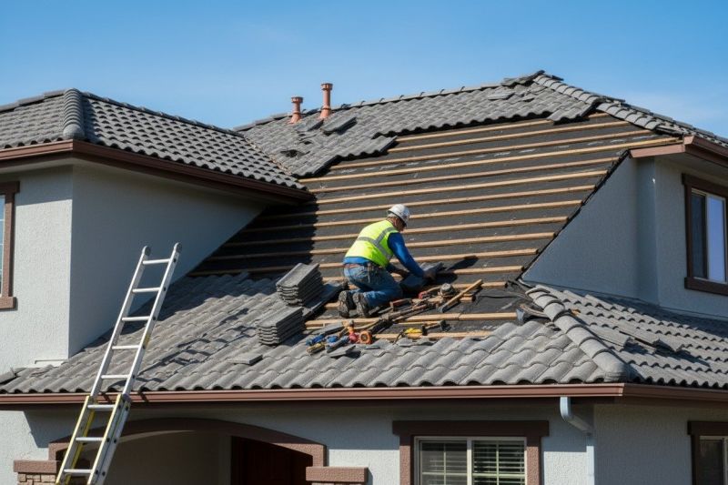 Tile Roof Repair in Hubbard, OH