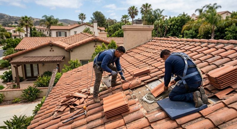 Tile Roof Repair in Salem, OH