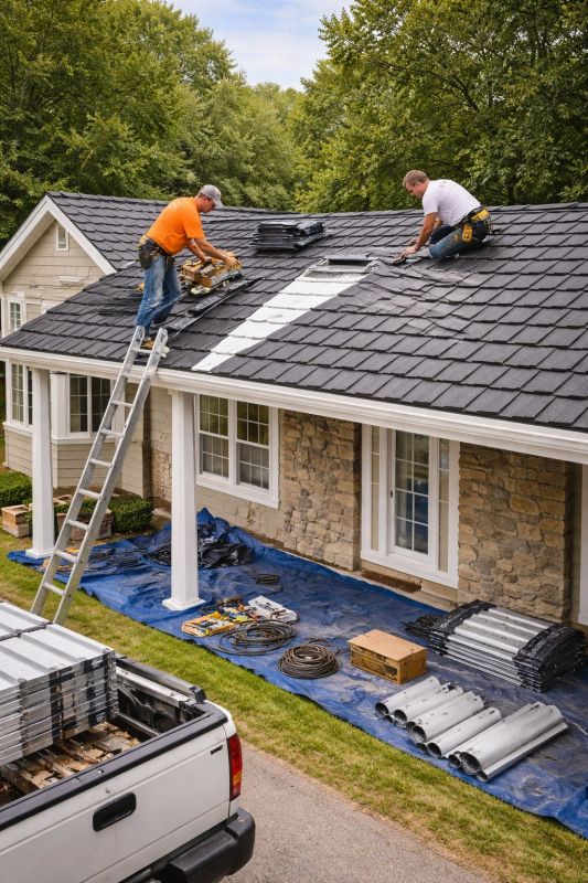 Tin Roof Installation in Damascus, OH