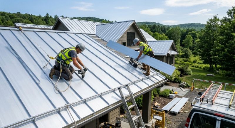 Tin Roof Installation in North Benton, OH