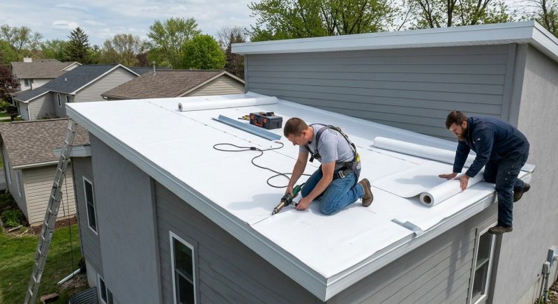 Tpo Roof Installation in Berlin Center, OH