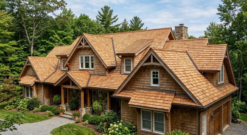 Wood Roofing Installation in Campbell, OH