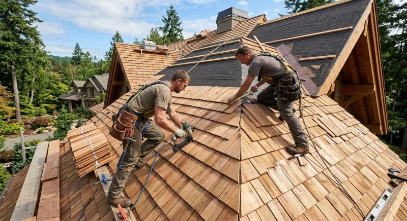 Wood Roofing Installation in Louisville, OH