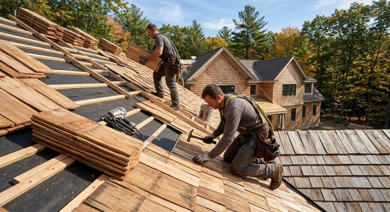 Wood Roofing Installation in Salineville, OH