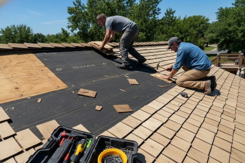 Wood Shake Roof Repair in East Canton, OH