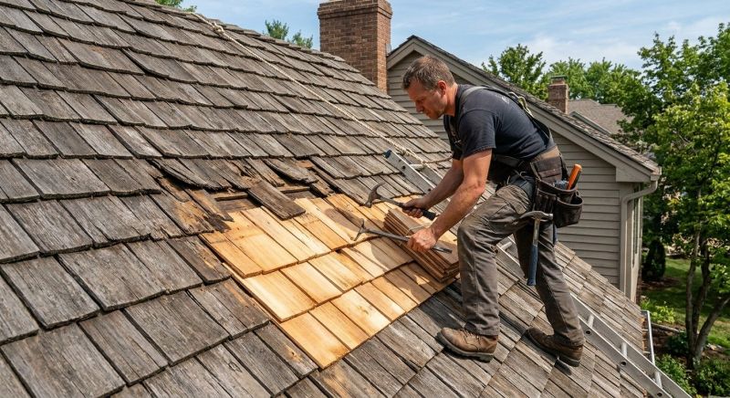 Wood Shake Roof Repair in Homeworth, OH
