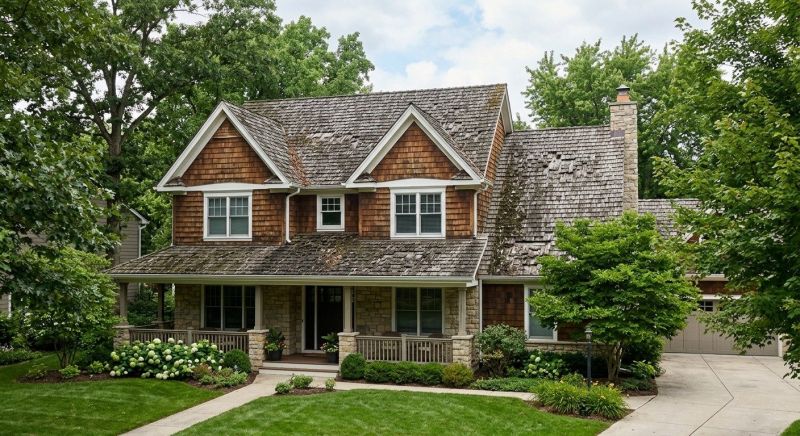 Wood Shake Roof Replacement in Damascus, OH