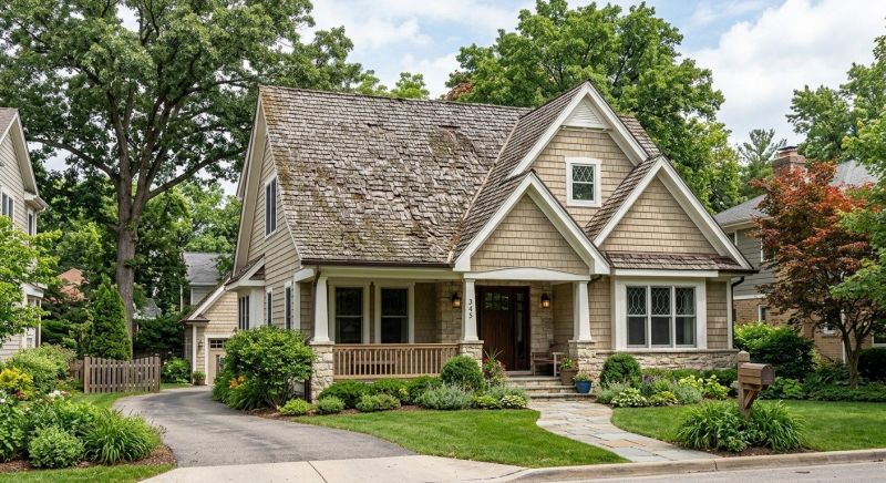 Wood Shake Roof Replacement in Louisville, OH