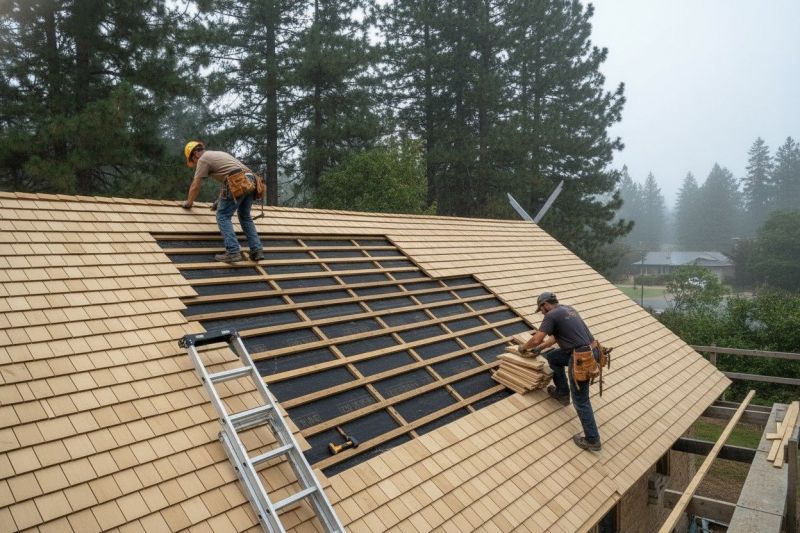 Wood Shingles Repair in Girard, OH