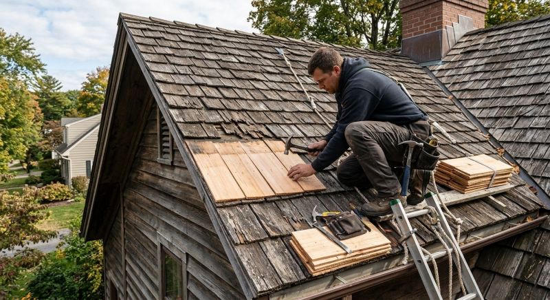 Wood Shingles Repair in Louisville, OH