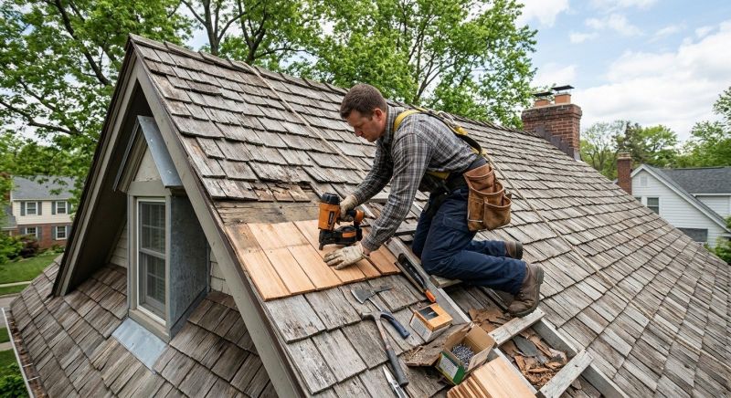 Wood Shingles Repair in Salem, OH